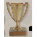 4.5" Plastic Cup Trophy on Marble Base